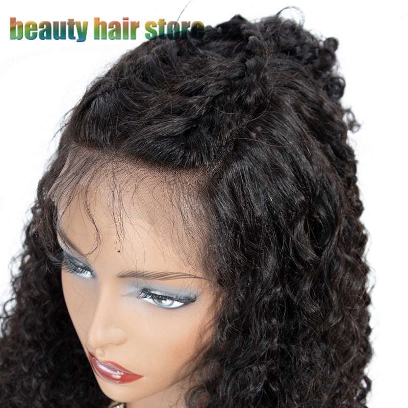 Brazilian Kinky Curly Lace Front Human Hair Wigs - watkins innovators