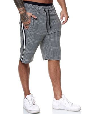 Casual Sports Checkered Striped Fashionable Slim Fit Shorts - watkins innovators