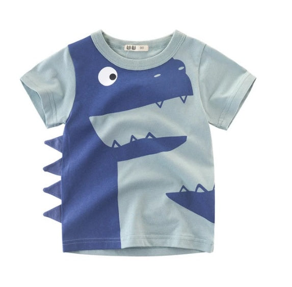 Children's Wear Summer New Korean Children's Boys Cotton T-shirt Men's Treasure In Children's Short Sleeves - watkins innovators