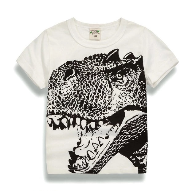 Children's Wear Summer New Korean Children's Boys Cotton T-shirt Men's Treasure In Children's Short Sleeves - watkins innovators