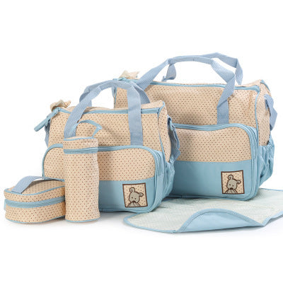 Baby Diaper Bag Suits For Mom Baby Bottle Holder Mother Mummy Stroller Maternity Nappy Bags Sets - watkins innovators
