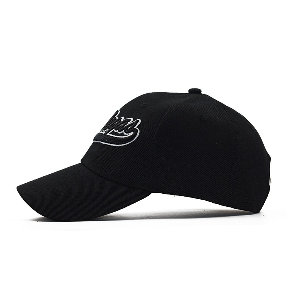 Letter embroidered baseball cap - watkins innovators