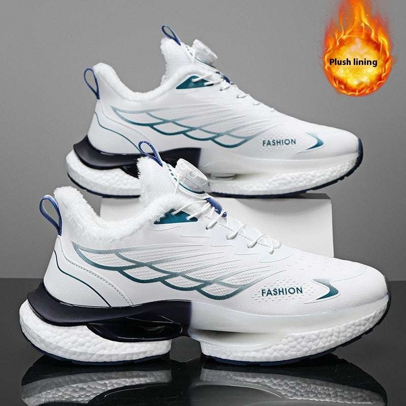 Rotating Button Running Sneaker Men - watkins innovators
