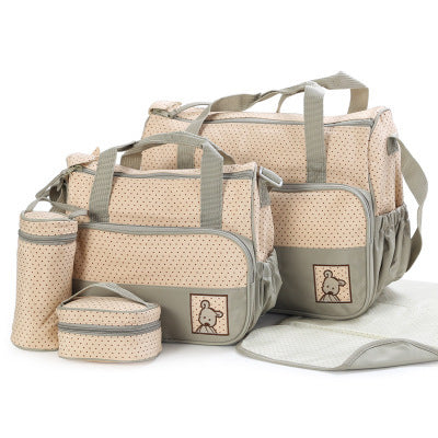 Baby Diaper Bag Suits For Mom Baby Bottle Holder Mother Mummy Stroller Maternity Nappy Bags Sets - watkins innovators