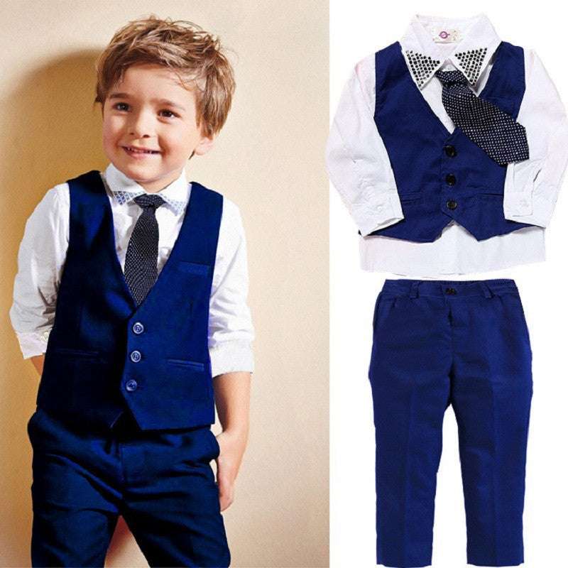 Casual Clothing Suits Boys' Clothes Vests Gentleman Suits - watkins innovators