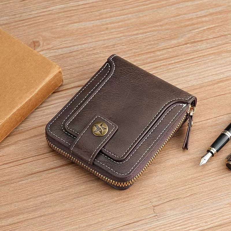 Men's Wallet Short Style European And American Fashion - watkins innovators