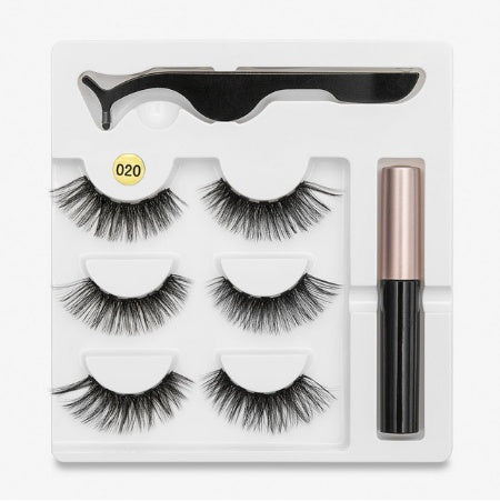 A Pair Of False Eyelashes With Magnets In Fashion - watkins innovators