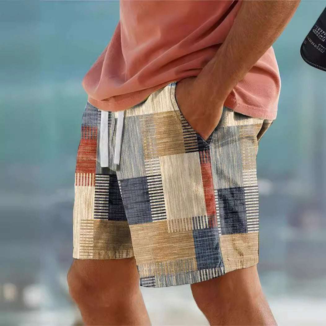 Trendy Digital Printing Youth Popularity Casual Men's Shorts - watkins innovators
