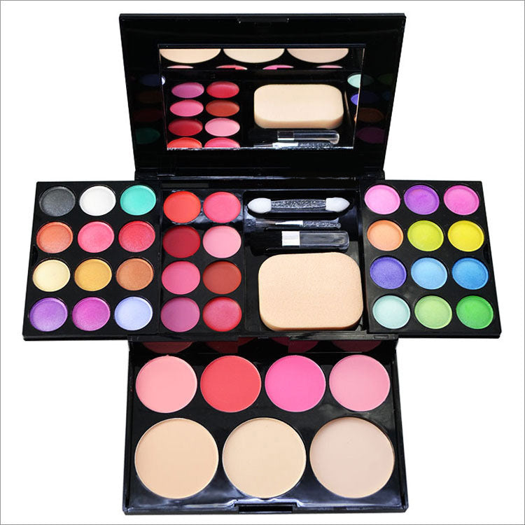Makeup Set For Women Full Kit All In One Makeup Gift Set Eyeshadow Eye Shadow Palette Face Natural Matte Blush Bronzer Concealer - watkins innovators