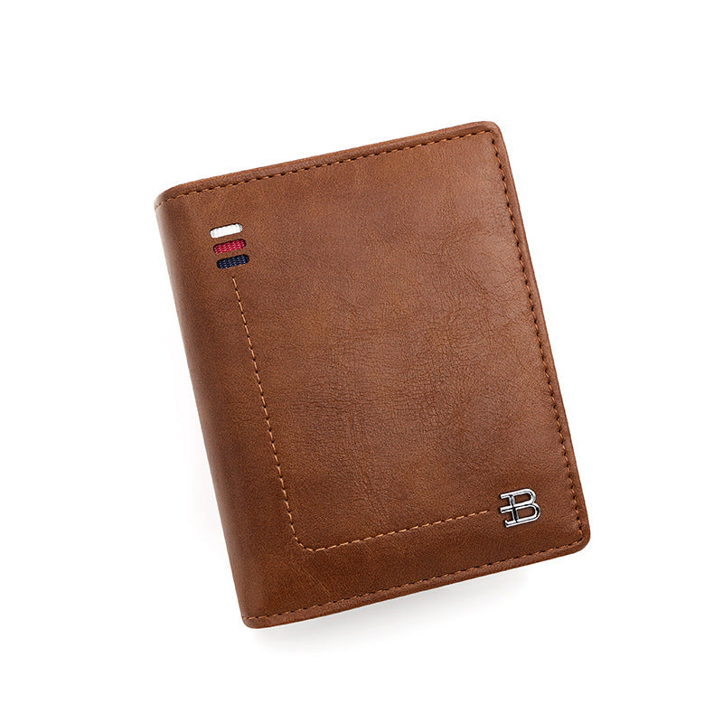 Men's Wallet Zipper Hasp Short B Word - watkins innovators