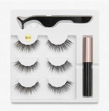 A Pair Of False Eyelashes With Magnets In Fashion - watkins innovators