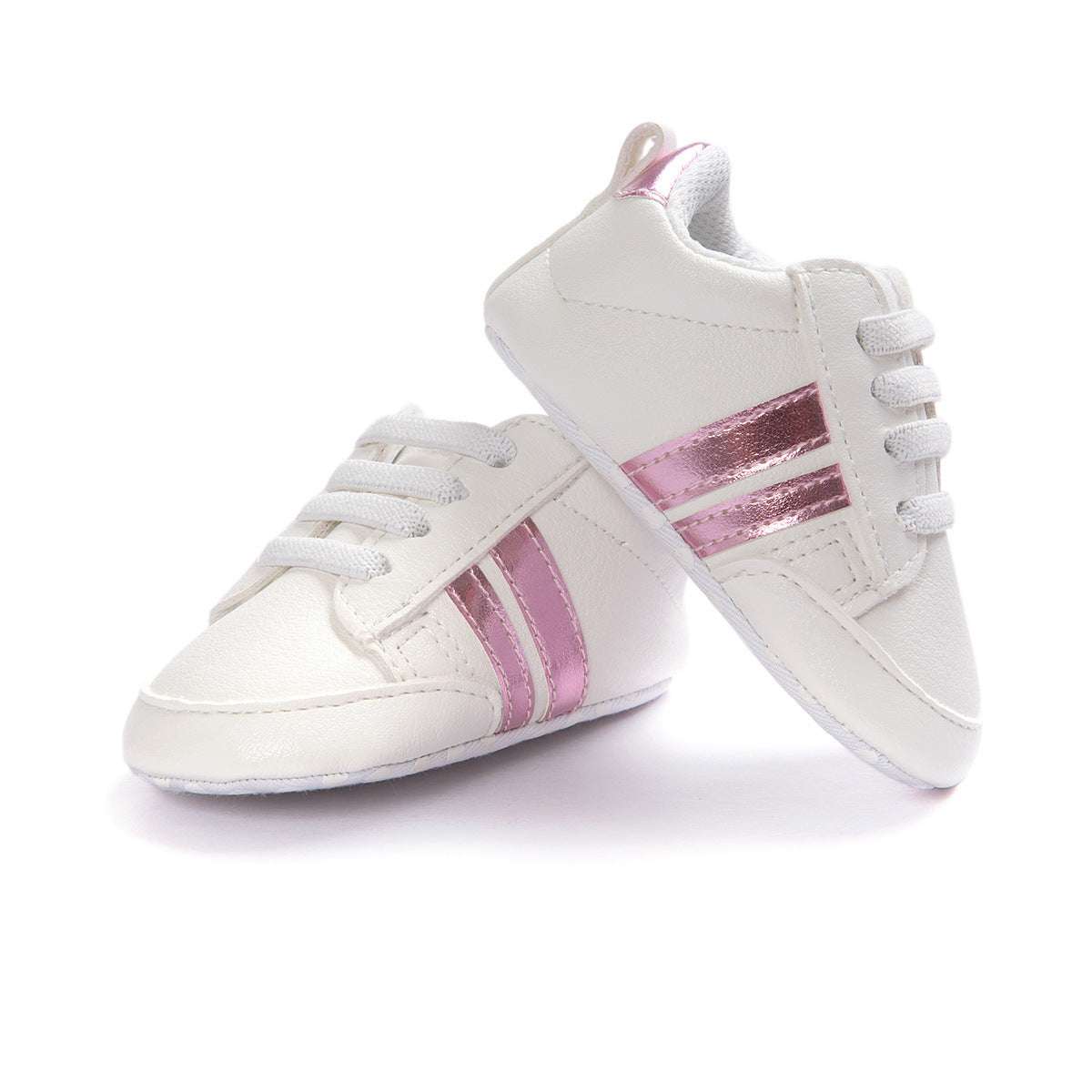 Baby Boy Girl Moccasins Shoes Infant PU Leather Non-slip Soft Newborn Sneakers - watkins innovators