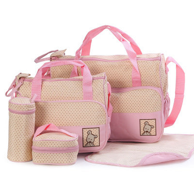 Baby Diaper Bag Suits For Mom Baby Bottle Holder Mother Mummy Stroller Maternity Nappy Bags Sets - watkins innovators