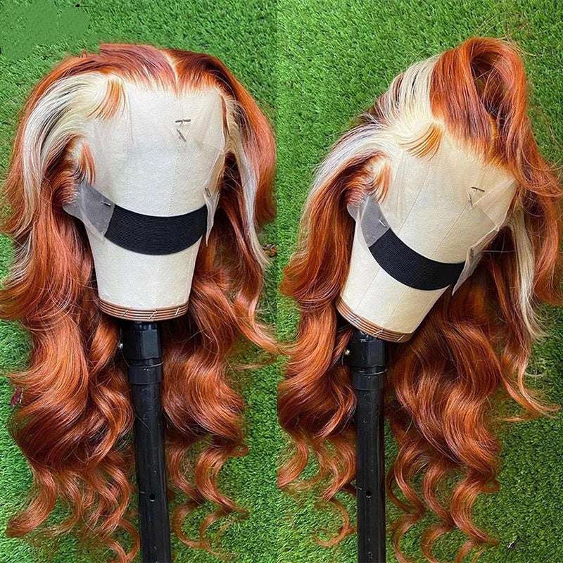 4X4 Human Hair Wig Head Cover Highlights 613 - watkins innovators