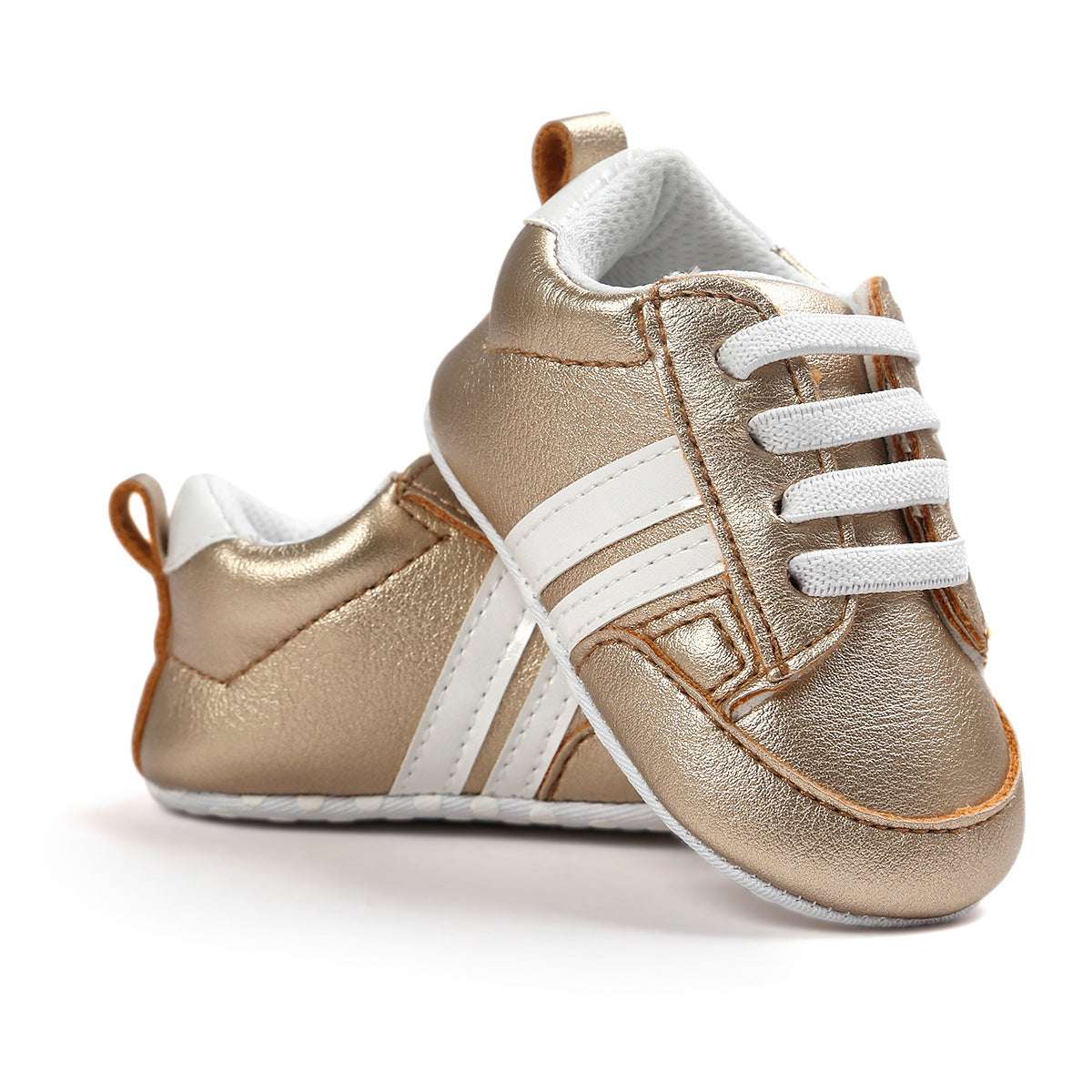 Baby Boy Girl Moccasins Shoes Infant PU Leather Non-slip Soft Newborn Sneakers - watkins innovators
