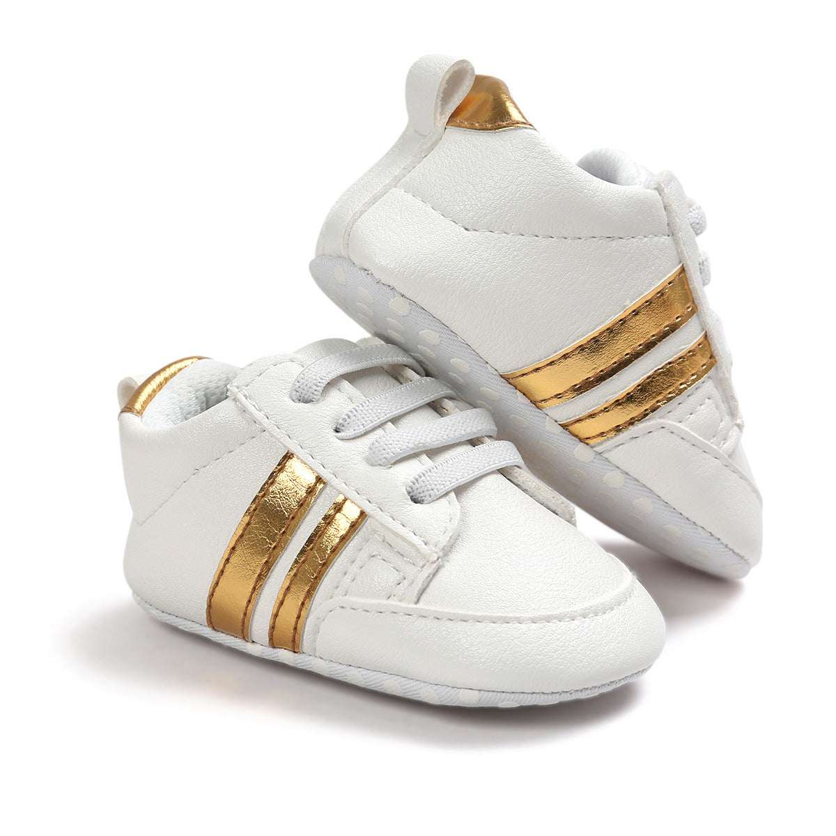 Baby Boy Girl Moccasins Shoes Infant PU Leather Non-slip Soft Newborn Sneakers - watkins innovators