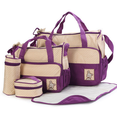 Baby Diaper Bag Suits For Mom Baby Bottle Holder Mother Mummy Stroller Maternity Nappy Bags Sets - watkins innovators