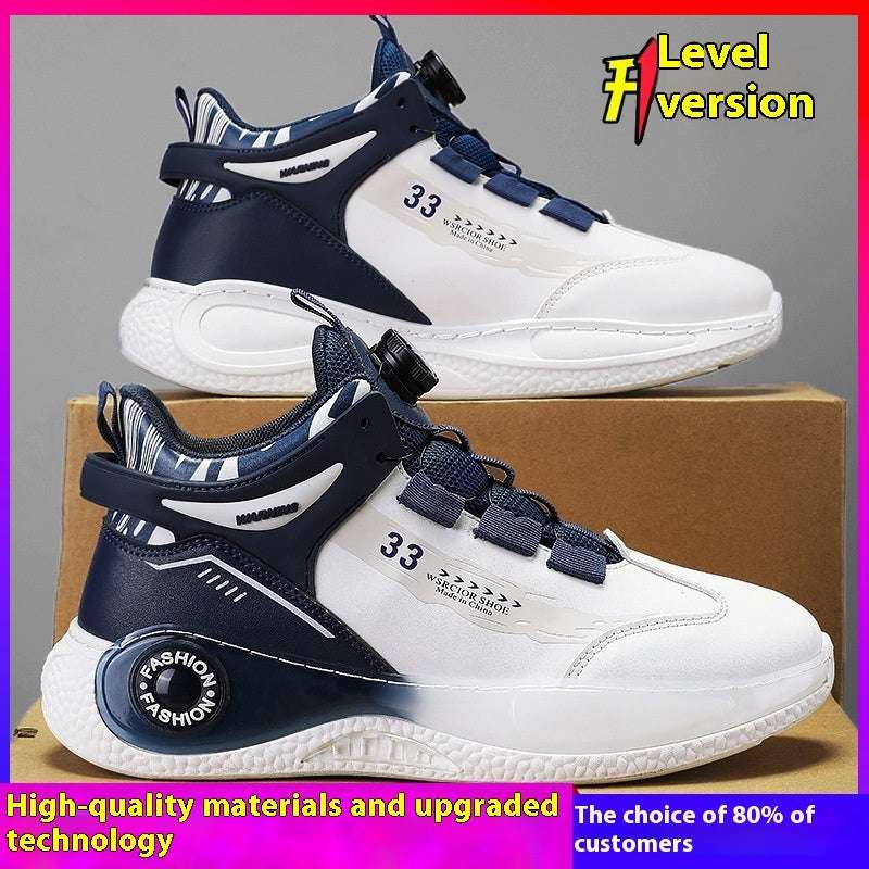 Autumn And Winter Youth Rotating Button Sports Running Shoes - watkins innovators