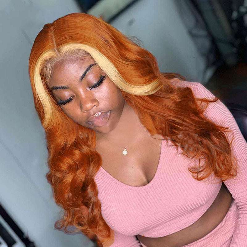 4X4 Human Hair Wig Head Cover Highlights 613 - watkins innovators