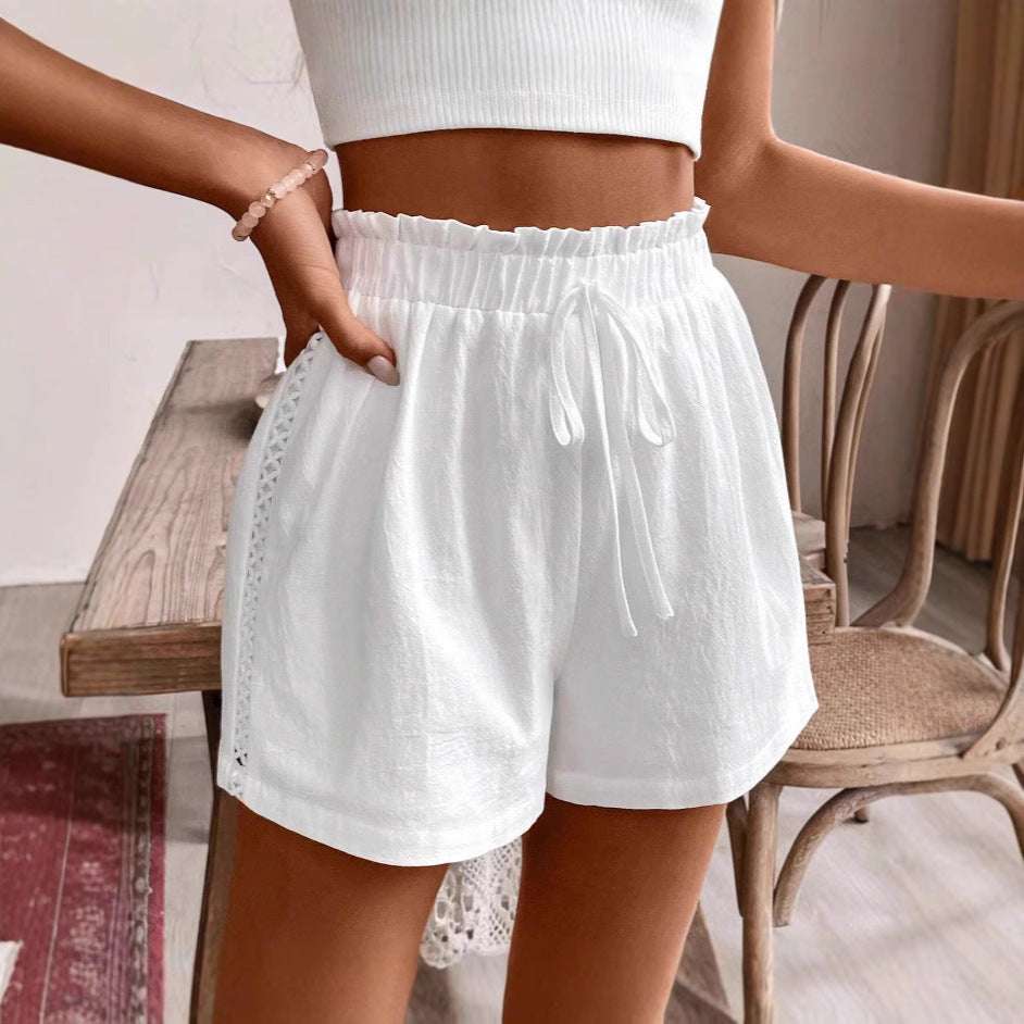 Solid Color Casual Shorts Summer Loose All-matching Pants - watkins innovators