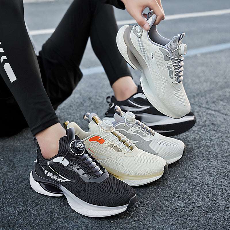 Rotating Button Running Youth Student Leisure Sports Shoes - watkins innovators