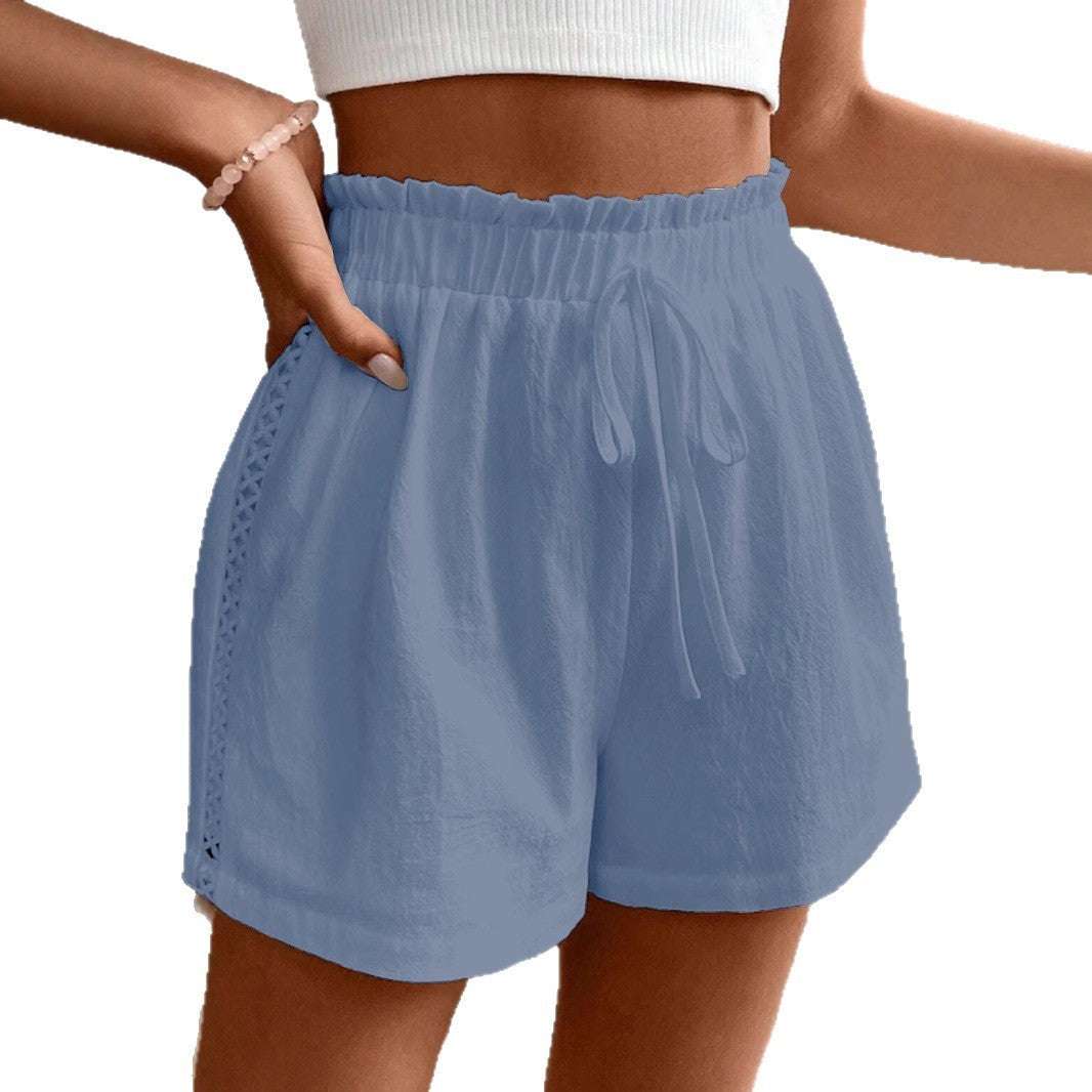 Solid Color Casual Shorts Summer Loose All-matching Pants - watkins innovators
