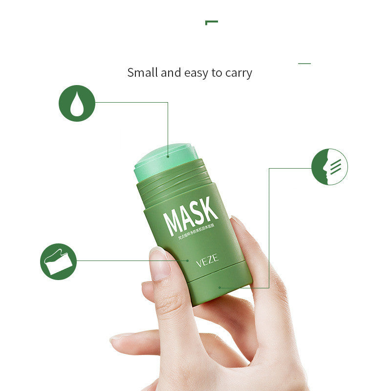 Solid Cleansing Mask Oil Control Shrink Pores To Blackheads Cleansing Green Tea Solid Mask Mud Eggplant Mud Mask - watkins innovators