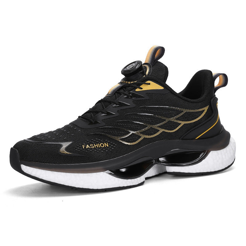 Rotating Button Running Sneaker Men - watkins innovators
