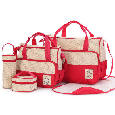 Baby Diaper Bag Suits For Mom Baby Bottle Holder Mother Mummy Stroller Maternity Nappy Bags Sets - watkins innovators