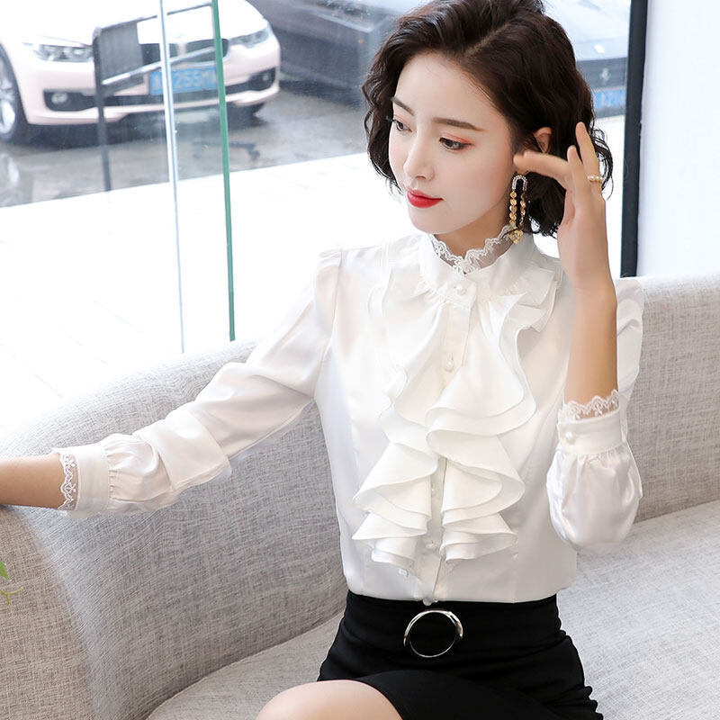 Women's Shirt Fashionable Fleece-lined Padded Top Bottoming Shirt - watkins innovators