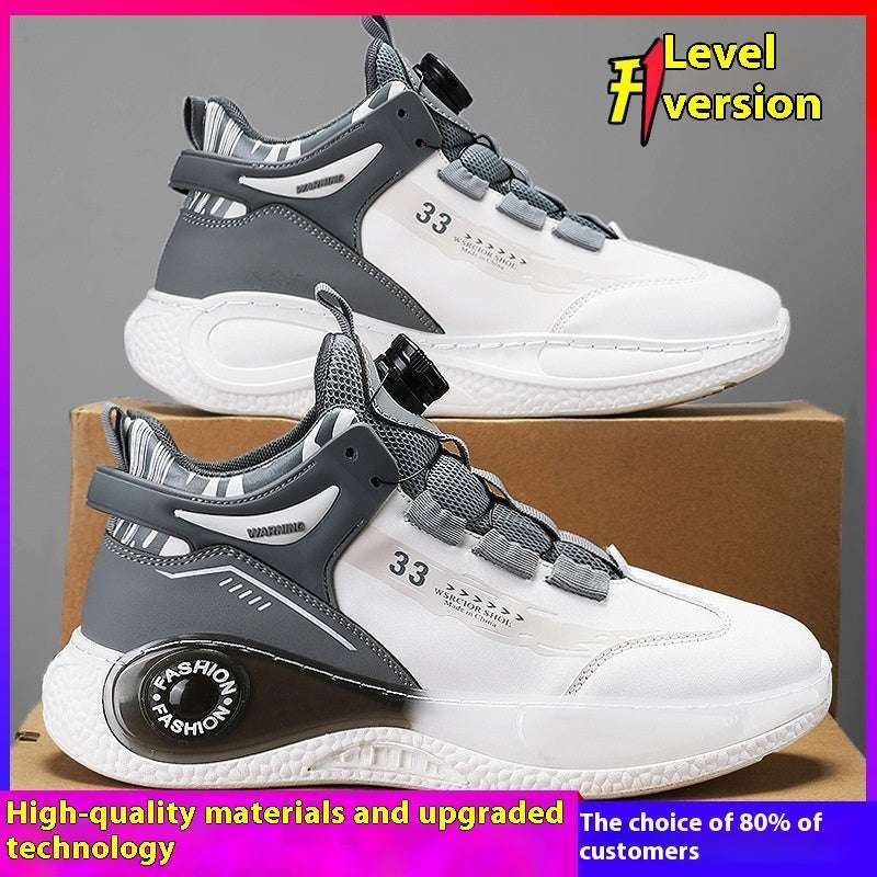 Autumn And Winter Youth Rotating Button Sports Running Shoes - watkins innovators