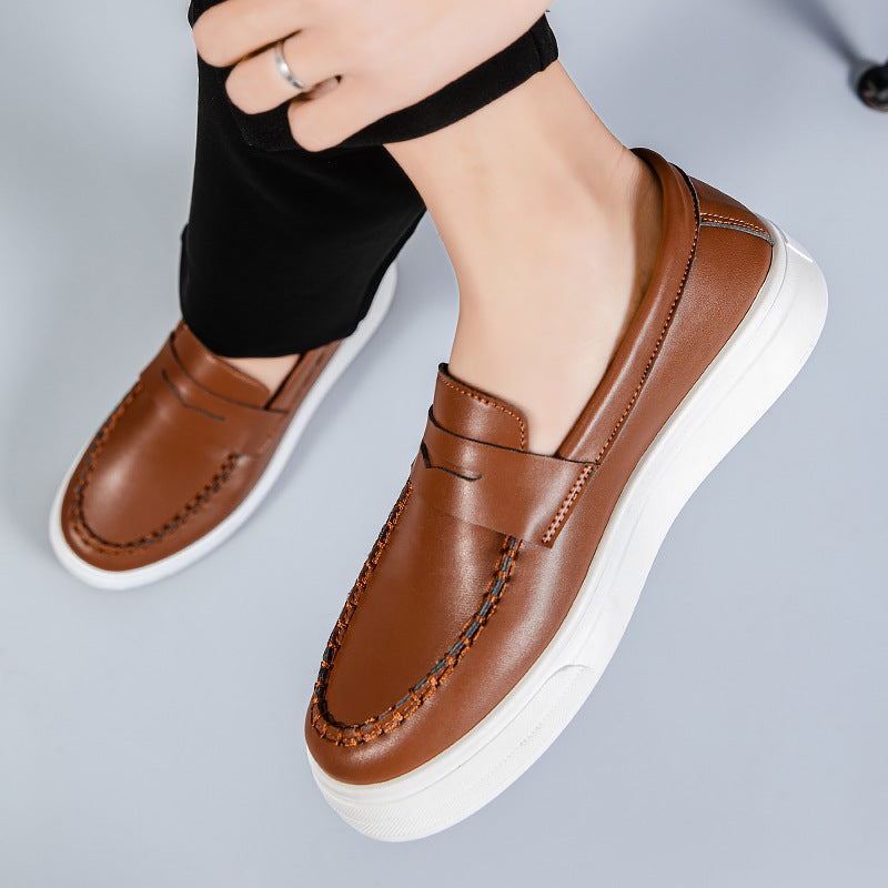British Style Fashion Casual Leather Shoes - watkins innovators