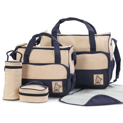 Baby Diaper Bag Suits For Mom Baby Bottle Holder Mother Mummy Stroller Maternity Nappy Bags Sets - watkins innovators