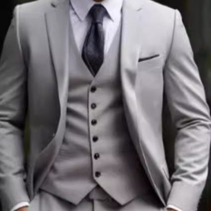 European And American Plus Fat Foreign Trade Plus Size Suit Three-piece Suit - watkins innovators