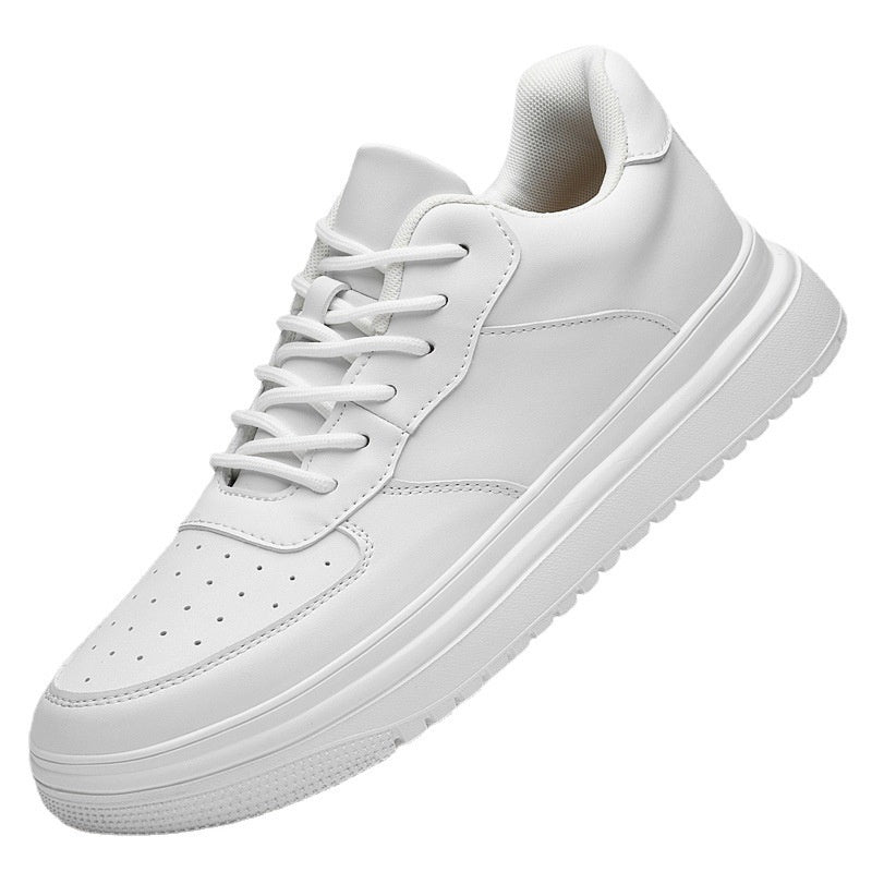 Summer Breathable Invisible Height Increasing Insole Men's Spring Soft Bottom Skateboard Shoes - watkins innovators