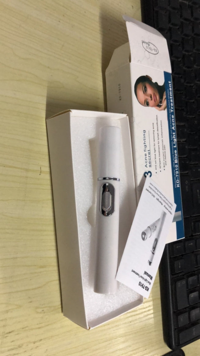 Blue Light Therapy Acne Laser Pen Soft Scar Wrinkle Removal Treatment Device Skin Care Beauty Equipment - watkins innovators