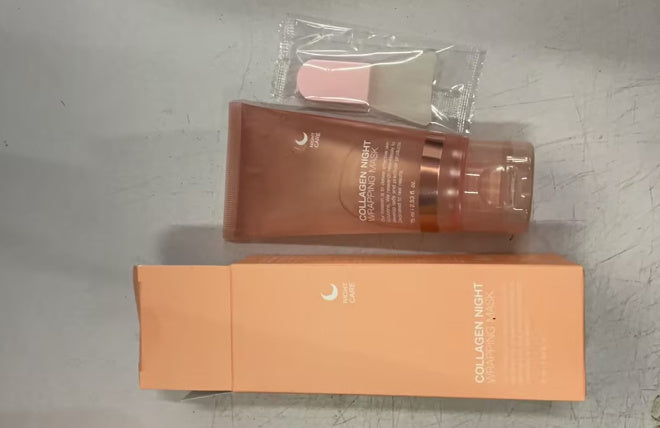 Face Night Mask Collagen Wrapping Mask Natural Ingredients Firming Elasticity & Hydration Anti-wrinkle For Skin Care - watkins innovators