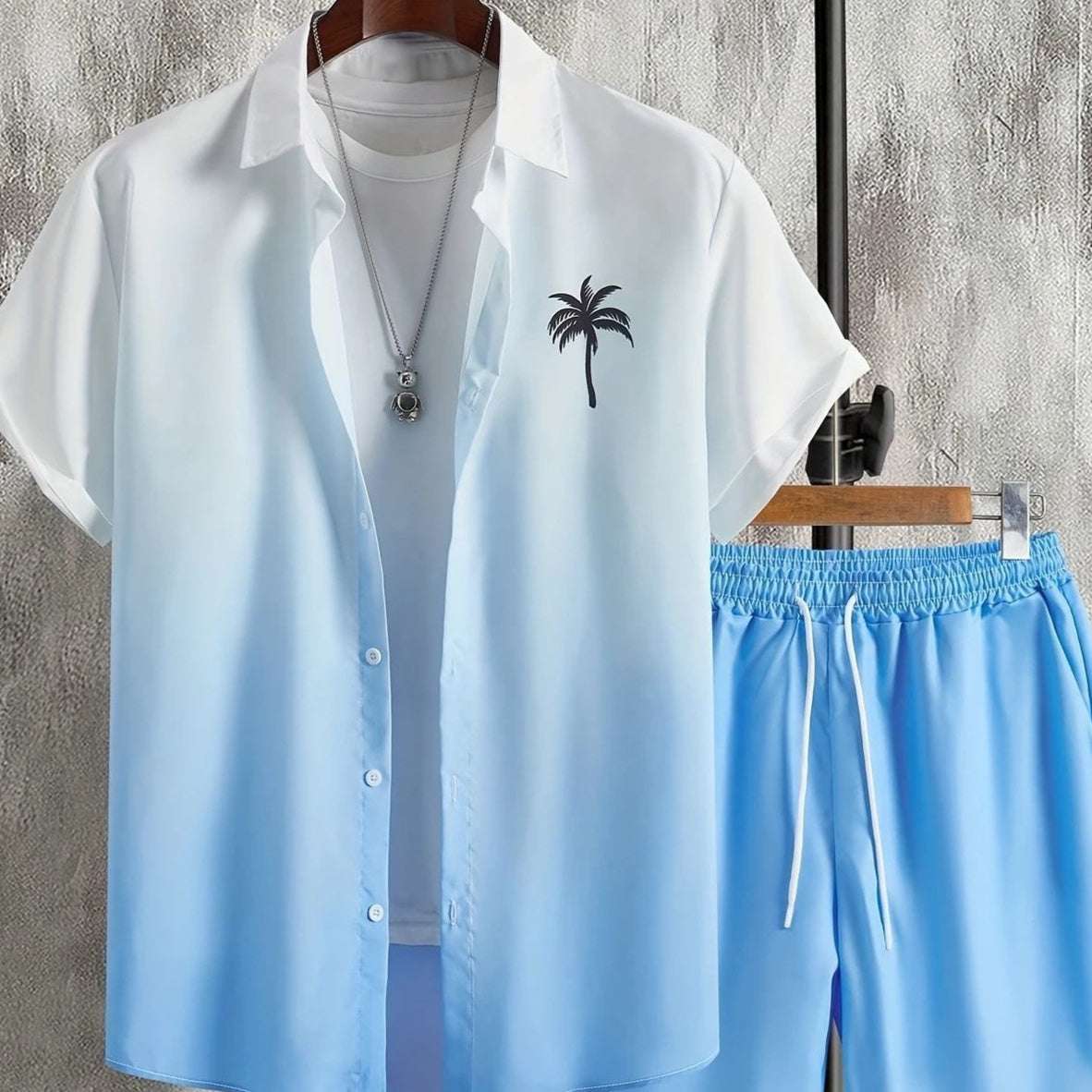 Amazon Men's Summer Suit Ice Breathable Casual Suit Shirt Men's Shirt - watkins innovators