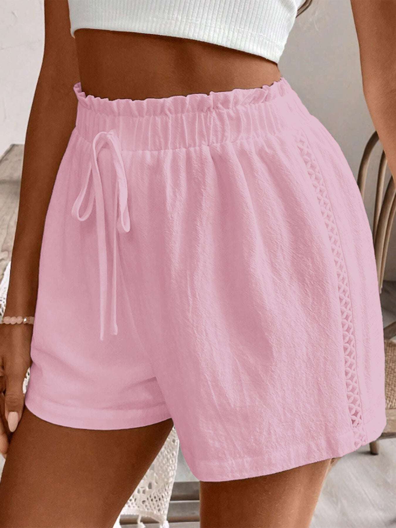 Solid Color Casual Shorts Summer Loose All-matching Pants - watkins innovators