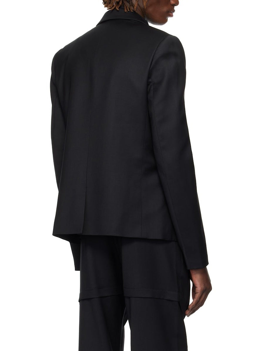 Men's Black Classic Blazer & Wide Leg Pants Set - watkins innovators