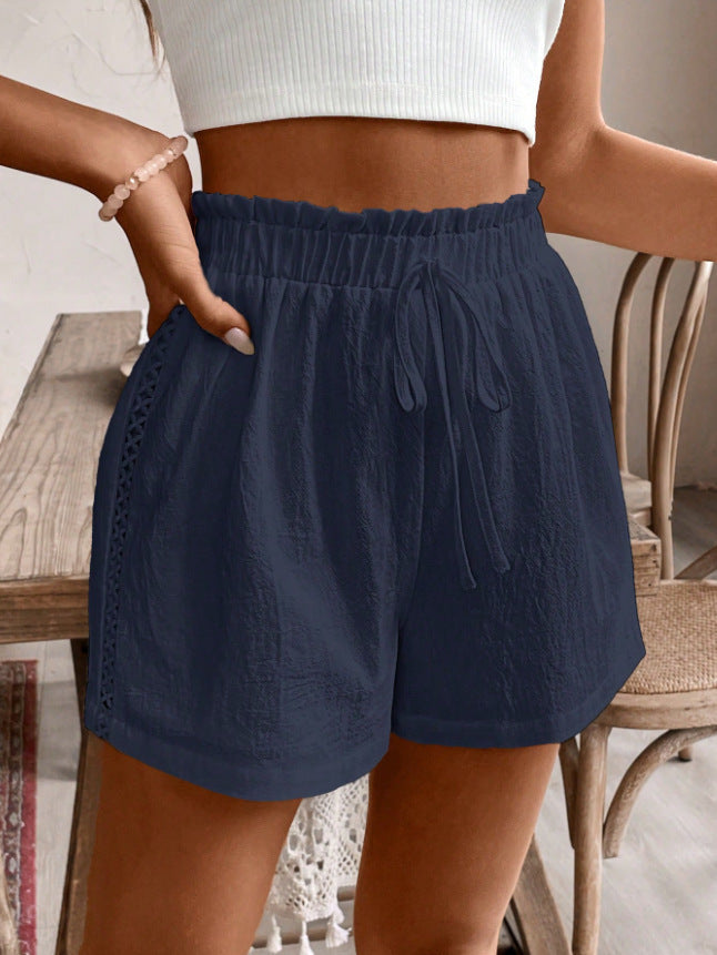 Solid Color Casual Shorts Summer Loose All-matching Pants - watkins innovators