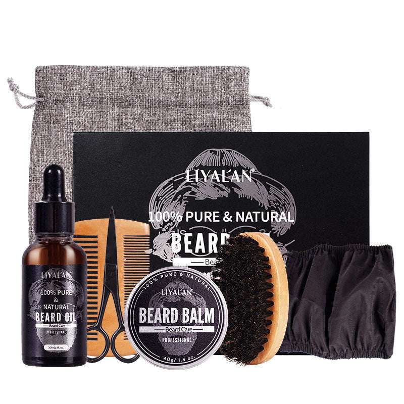 Beard Growth Kit For Men Hair Enhancer Thicker Mustache Grooming - watkins innovators