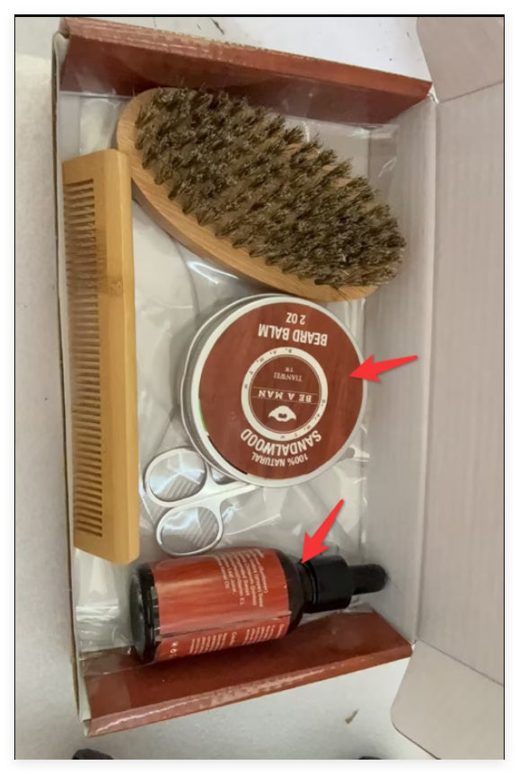 Beard care set Beard oil and beard cream - watkins innovators