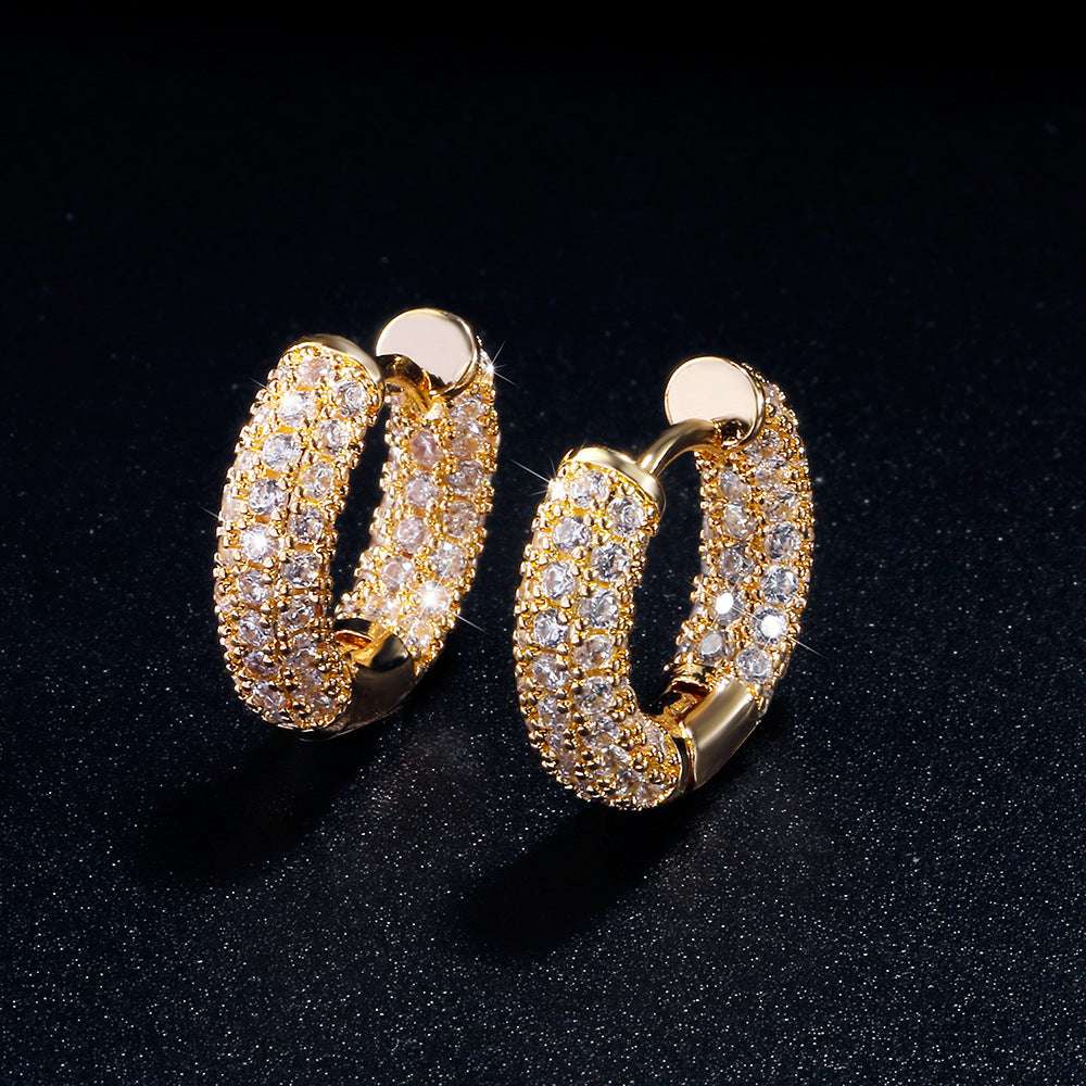 Women's Affordable Luxury Fashion Zircon Earrings - watkins innovators