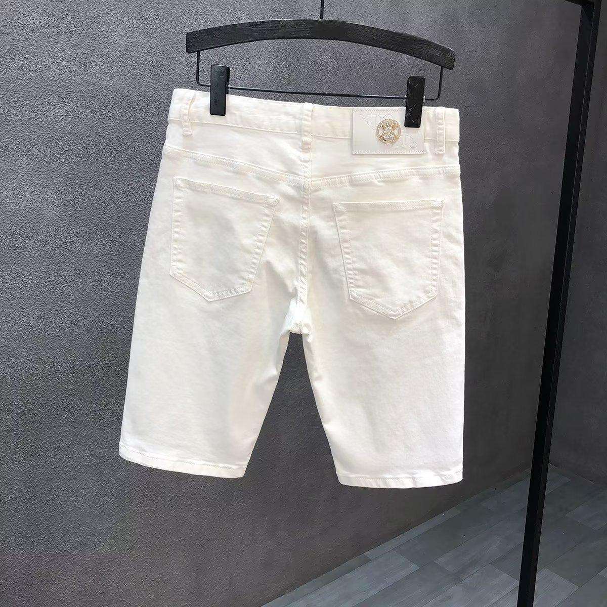 Summer Thin Cropped Denim Shorts For Men - watkins innovators