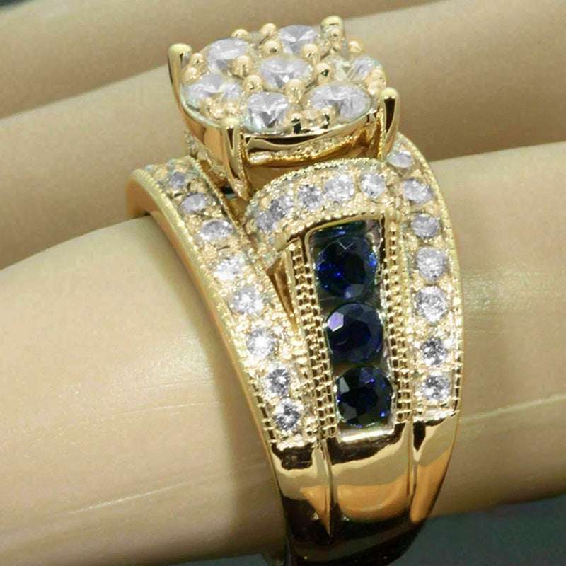 High Luxury Banquet Shiny Ring Fashion Popular Dress Matching Ring - watkins innovators