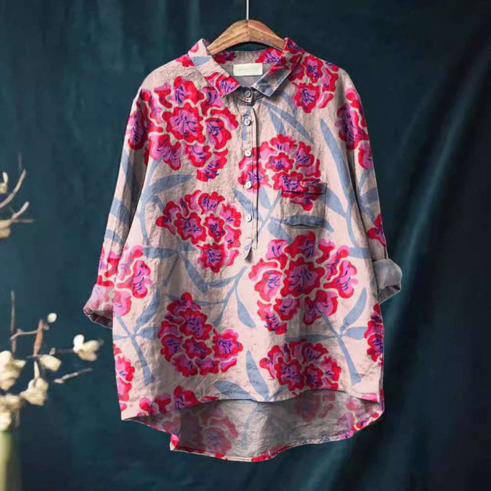 Ladies Fashion New Casual Shirt Animal Print Shirt - watkins innovators