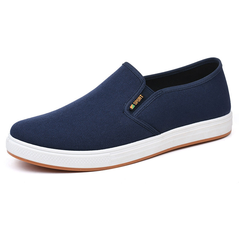 Low-top Men's Cloth Shoes Men's Slip-on Canvas - watkins innovators