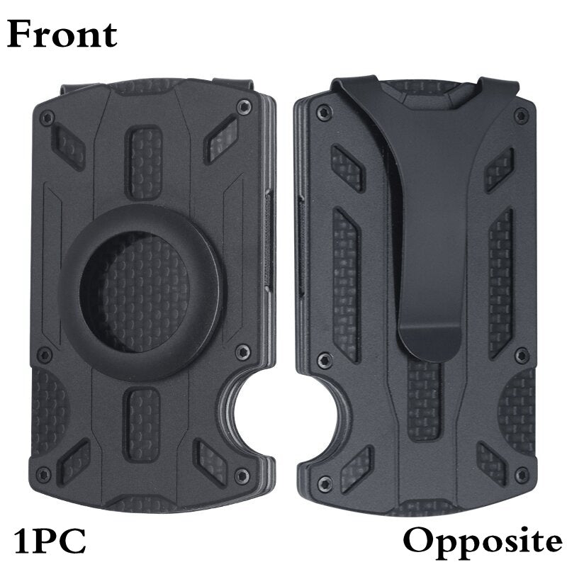 Fashion Personality Aluminum Alloy Men's Wallet Card - watkins innovators