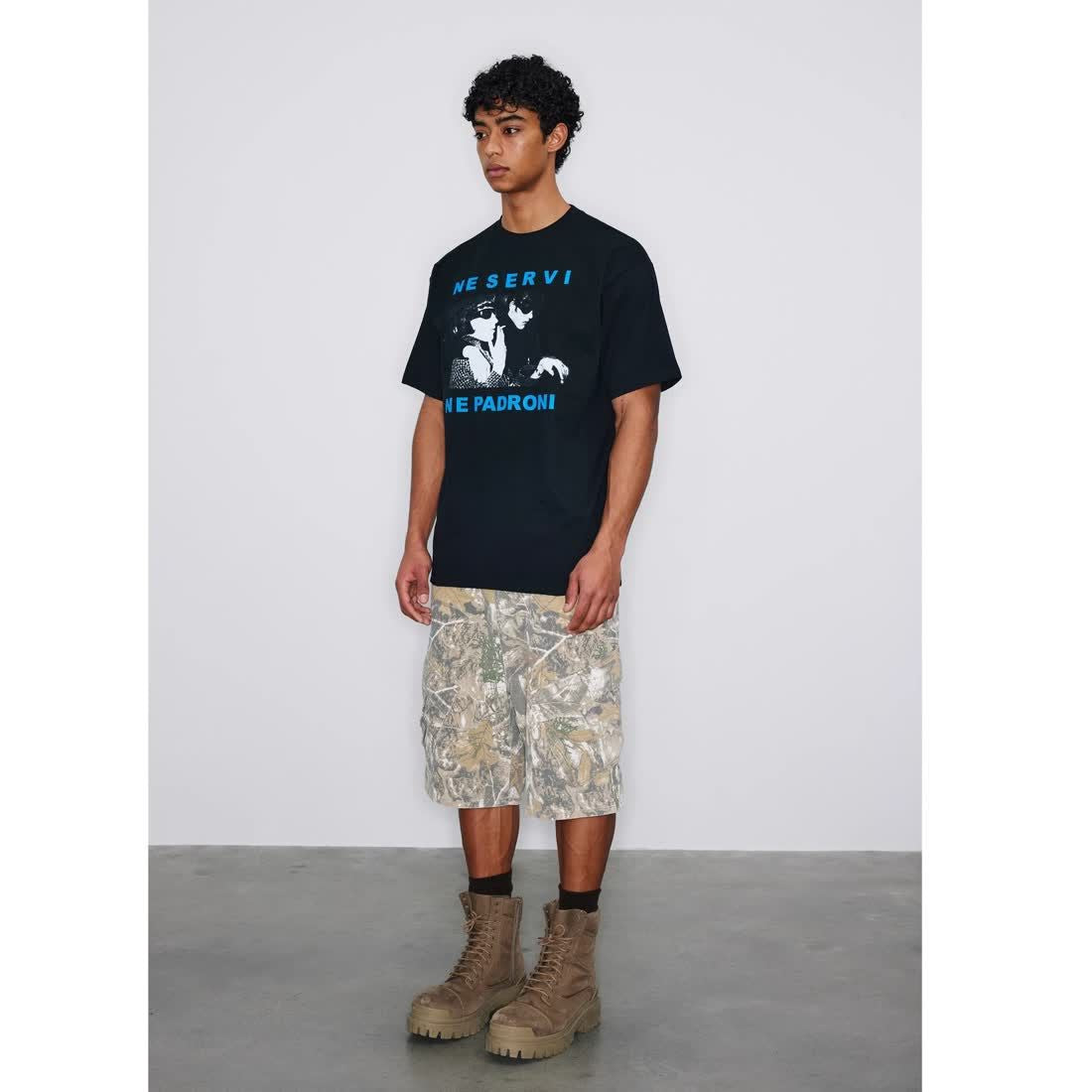 Retro Distressed Branch Camouflage Workwear Shorts - watkins innovators
